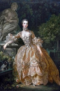 Portrait Of Marquise De Pompadour — François Boucher