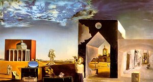 Suburbs Of A Paranoiac-critical Town — Salvador Dalí