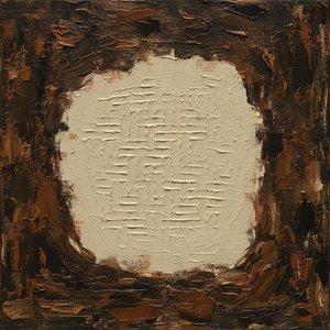 Interlaced Ridges Of Umber And Bone — David Moreau, Plaster & Texture Art