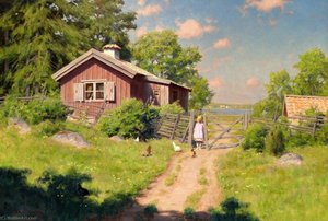 Girl At The Gate — Johan Krouthén