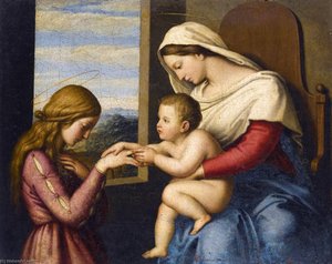 The Mystic Marriage of Saint Catherine