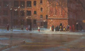 Untitled (chicago Street Scene) — Richard Schmid