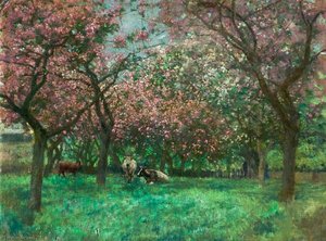 Mr Bland's Orchard, Heighington, Lincoln — Alfred George Webster