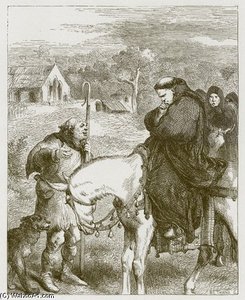King John And The Abbot Of Canterbury — John Gilbert