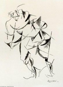 Dynamism Of The Human Body: Boxer — Umberto Boccioni