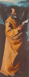 Apostle St Andrew — Francisco De Zurbarán, Baroque