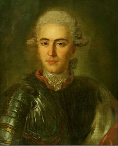 Unknown Man In Armour — Fyodor Rokotov