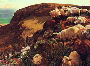 On English Coasts — William Holman Hunt