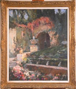 Villa D'este (fontaine) — Maurice Bompard
