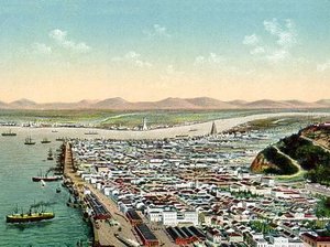Português Porto De Santos Na Primeira Guerra Mundial English Port Of Santos At The Time Of The World War I — Benedito Calixto