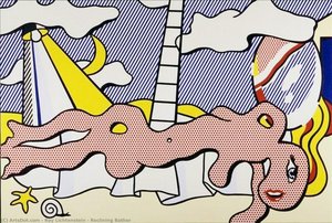 Reclining Bather — Roy Lichtenstein