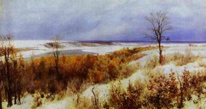 First Snow — Vasily Dmitrievich Polenov