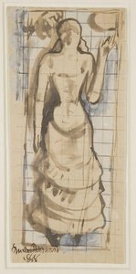 Woman Standing — Émile Bernard