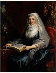 Portrait Of Mrs. Beckford — Benjamin West