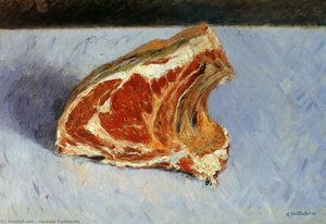 Rib Of Beef — Gustave Caillebotte
