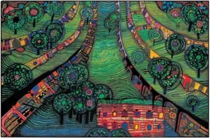 Green Town — Friedensreich Hundertwasser
