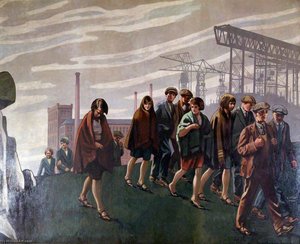 Ulster Past And Present (mural) — William Conor