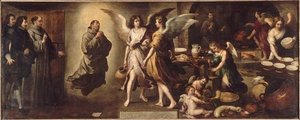 La Cuisine Des Anges — Bartolomé Esteban Murillo, Baroque