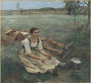 Les Foins — Jules Bastien-lepage