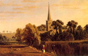 Shrine Of Shakespeare — Sanford Robinson Gifford