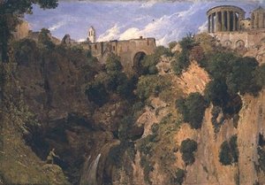 Temple Of The Sibyl, Tivoli — William James Linton