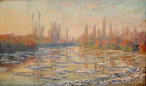 El Congelado — Claude Monet, Impressionist Painting