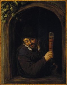 Peasant At A Window — Adriaen Van Ostade, Baroque Art