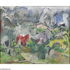 Spring Landscape, Doorway To Illusion — Walter Emerson Baum