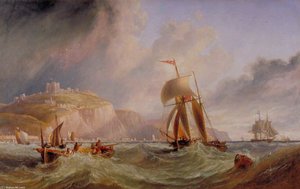Breezy Day Off Dover — John Wilson Carmichael