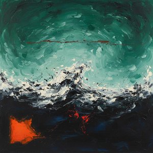 Turbulent Teal Crests And The Singular Ember Of A Primordial Sea — Christian Noiret