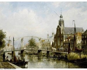 Pelgrimsvaderskerk On The Aalbrechtskolk In Delfshaven,