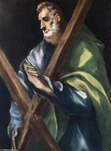 Apostle St Andrew — El Greco, Spanish Mannerism