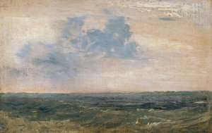 Study Of Sea And Sky, Isle Of Wight — J.m.w. Turner, Romanticism