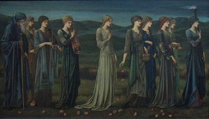 Psyche's Wedding — Edward Coley Burne-jones