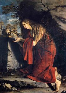 Saint Mary Magdalen In Penitence — Orazio Gentileschi