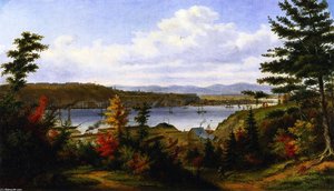 View Of Quebec City From Pointe-lévis — Cornelius David Krieghoff
