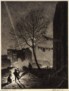 Tree, Manhattan — Martin Lewis