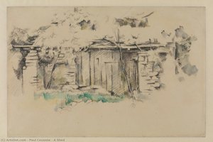 El Refugio — Paul Cézanne, Post-impressionism