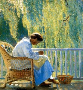 Praying In Morning — Daniel Garber