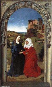 The Visitation — Aelbrecht Bouts