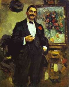 Portrait Of The Hungarian Artist Jozef Ripple-ronai — Konstantin Alexeievitch Korovin