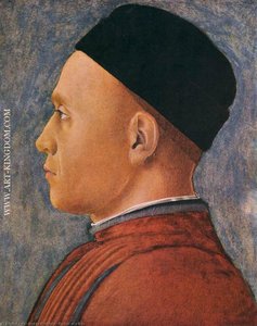 Portrait Of A Man — Andrea Mantegna, Renaissance Antiquity Style
