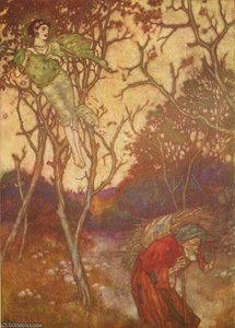 Untitled (4123) — Edmund Dulac, Golden Age Illustration