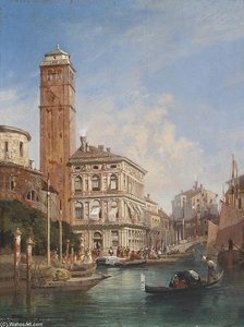 Venezia San Geremia — William Wyld