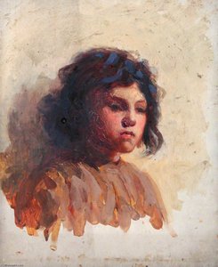 Girl's Head — Benjamin Haughton