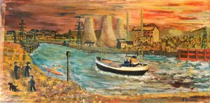 Coppack's 'indorita' Inward Bound To Connah's Quay Docks, C.1960 — James Bentley