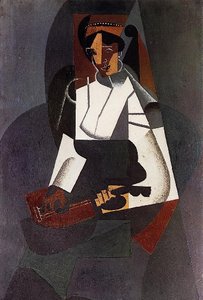 Woman With A Mandolin (after Corot) — Juan Gris