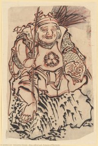 Ebisu (god Of Luck, Protector Of Merchants) — Katsushika Hokusai