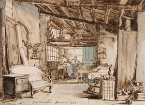 The Washerwomen in the Garret, Gerona