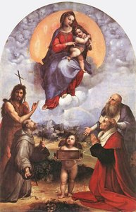 La Madonna De Foligno — Rafael